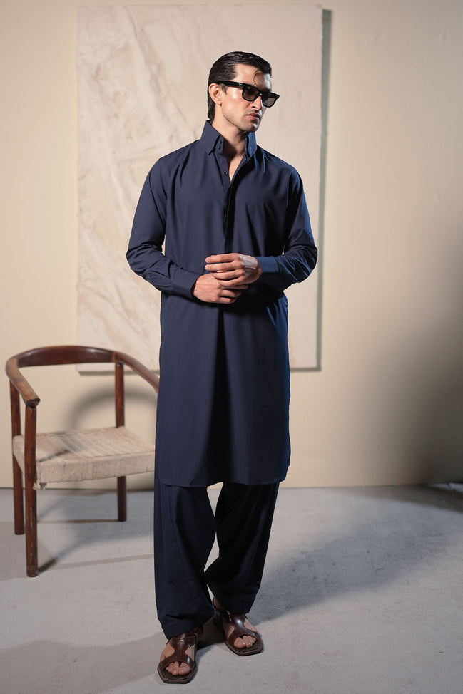 Blue Shalwar Kameez