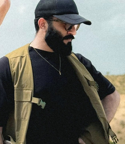 Black Basic Tucker Cap