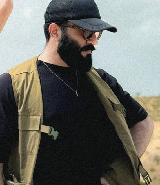 Black Basic Tucker Cap