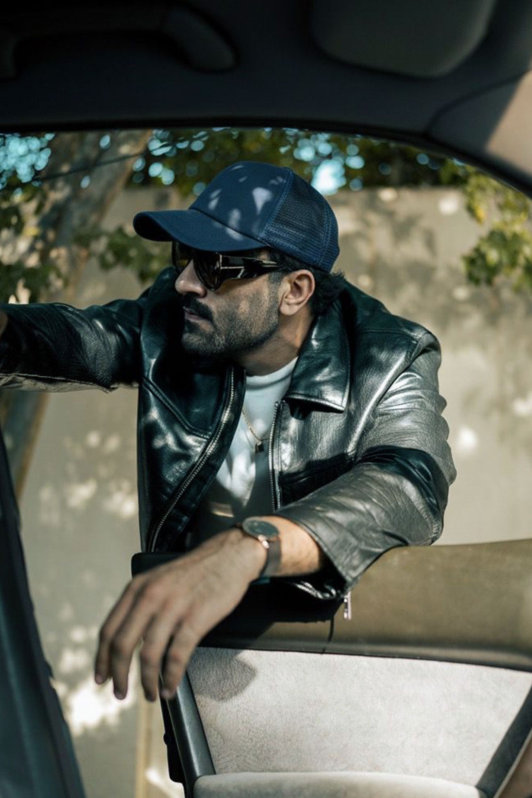 Blue Basic Tucker Cap