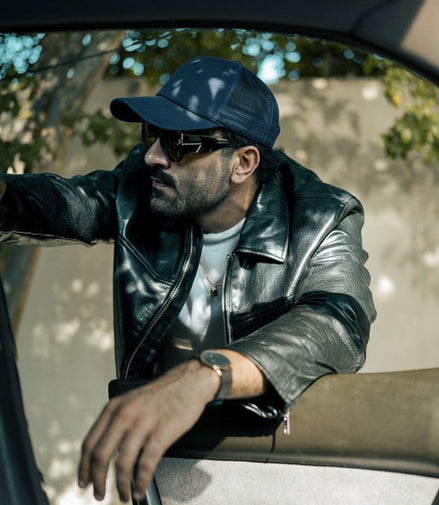 Blue Basic Tucker Cap