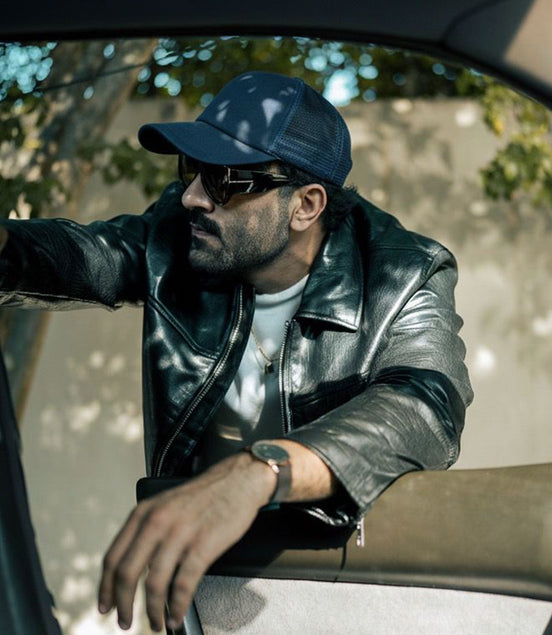 Blue Basic Tucker Cap