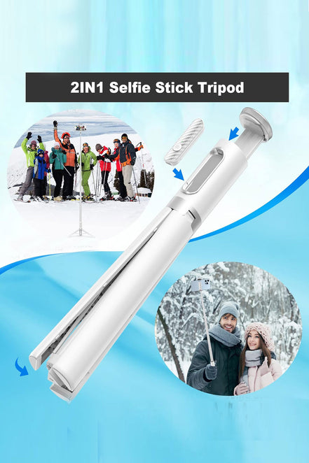 Tripod Selfie Stick White