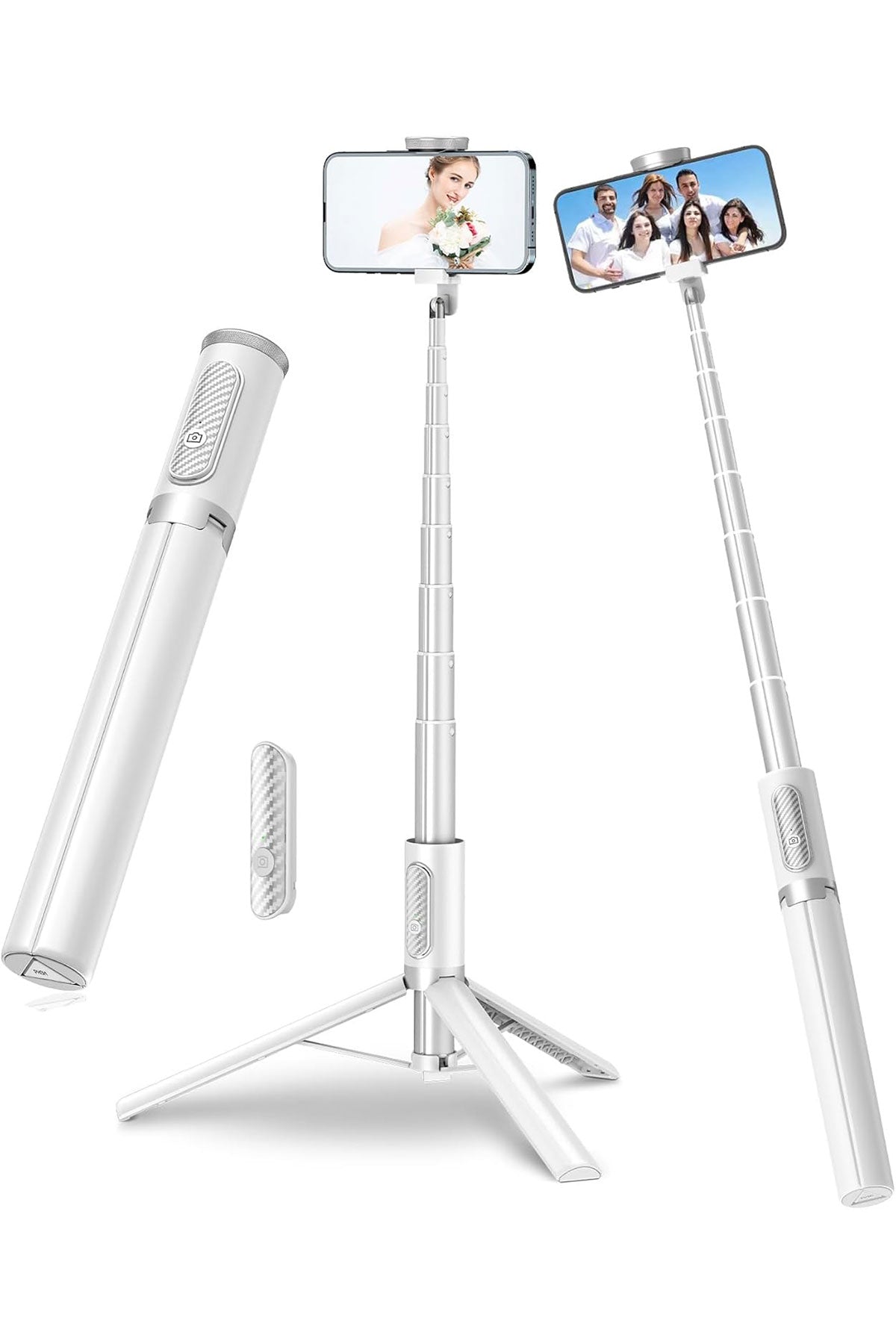 Tripod Selfie Stick White
