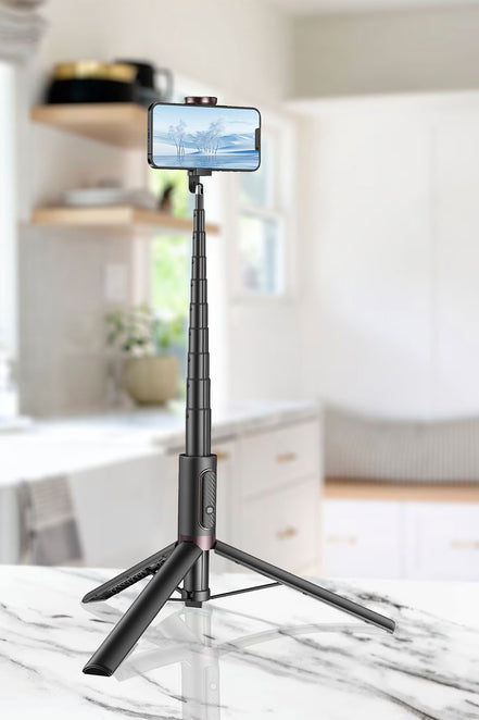 Tripod Selfie Stick Black