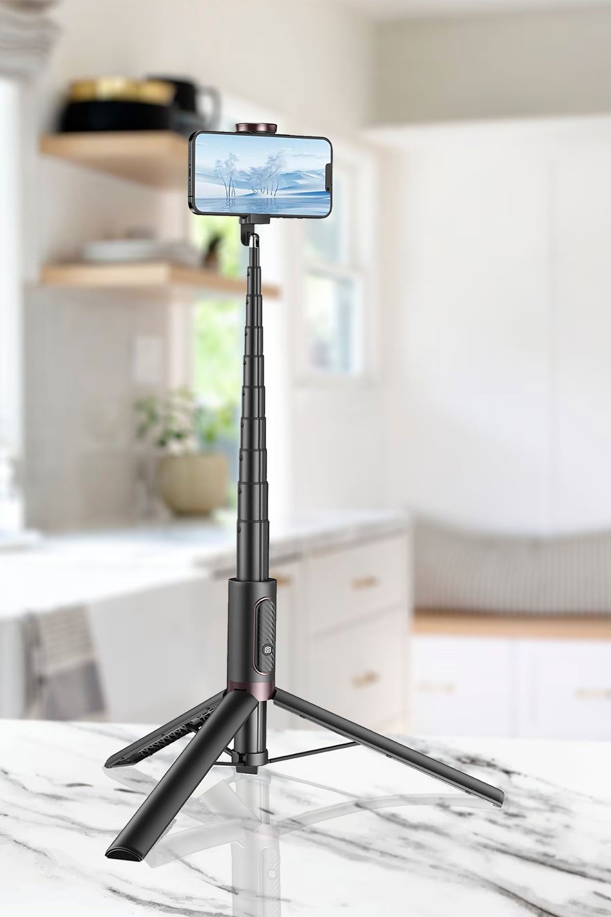 Tripod Selfie Stick Black
