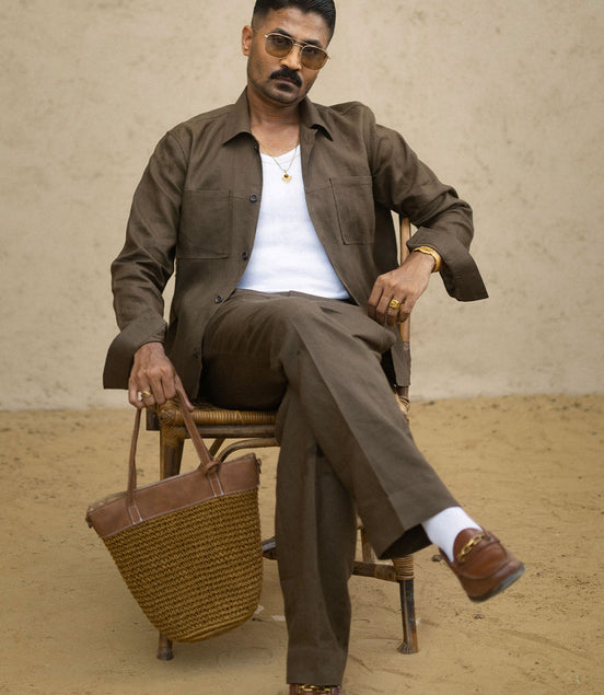 linen matching set for men offers timeless style, breathable comfort, and seasonless appeal - green house of melone