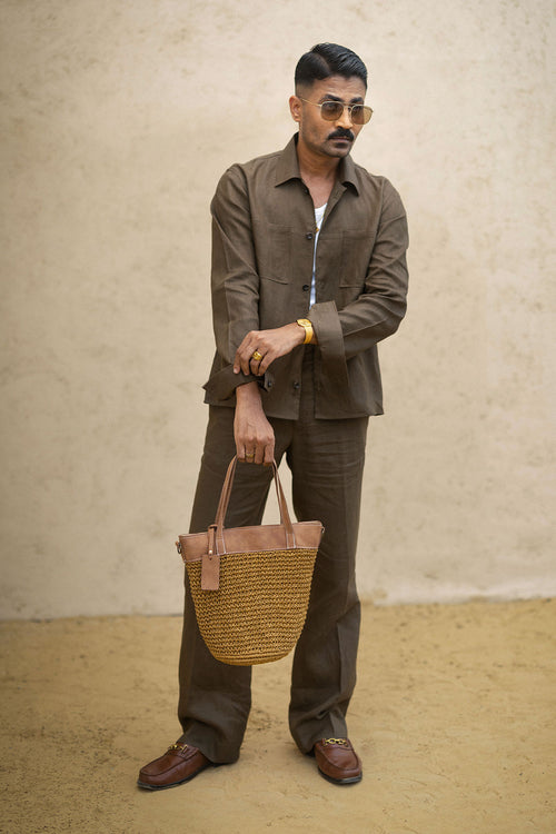 linen matching set for men offers timeless style, breathable comfort, and seasonless appeal - green house of melone